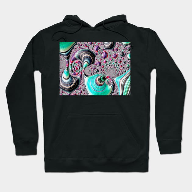 "Fractal Fantasy #2" Hoodie by Colette22